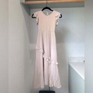 Joyfolie Ruffle Sleeve Dress